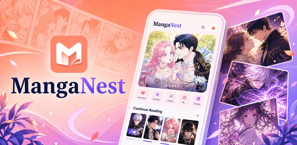 MangaNest Feature Graphic